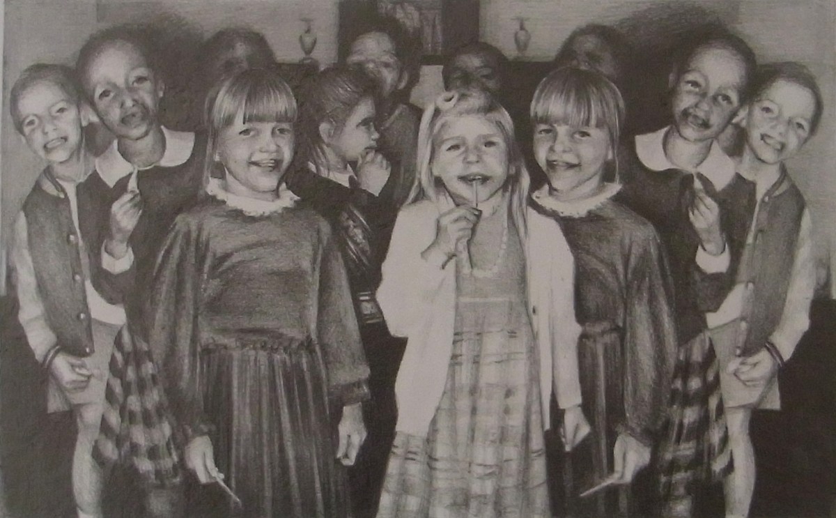 susannah douglas Party, 12cm x 18cm, 2013