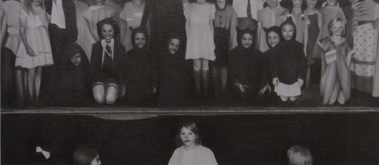 susannah douglas, Group (section 1), ink and pencil on paper, 9x20cm, 2014