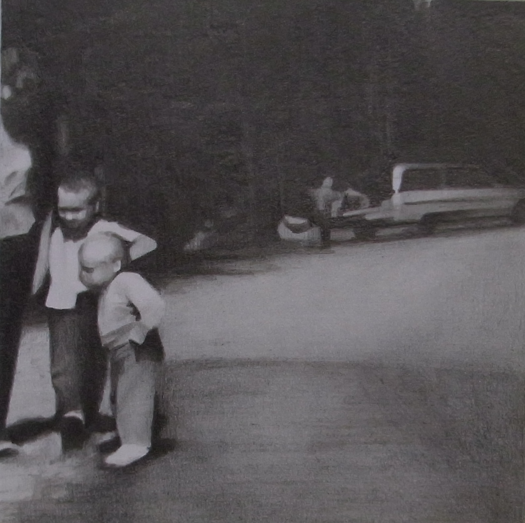 susannah douglas, Group (section3), pencil and ink on paper, 10cmx10cm, 2014